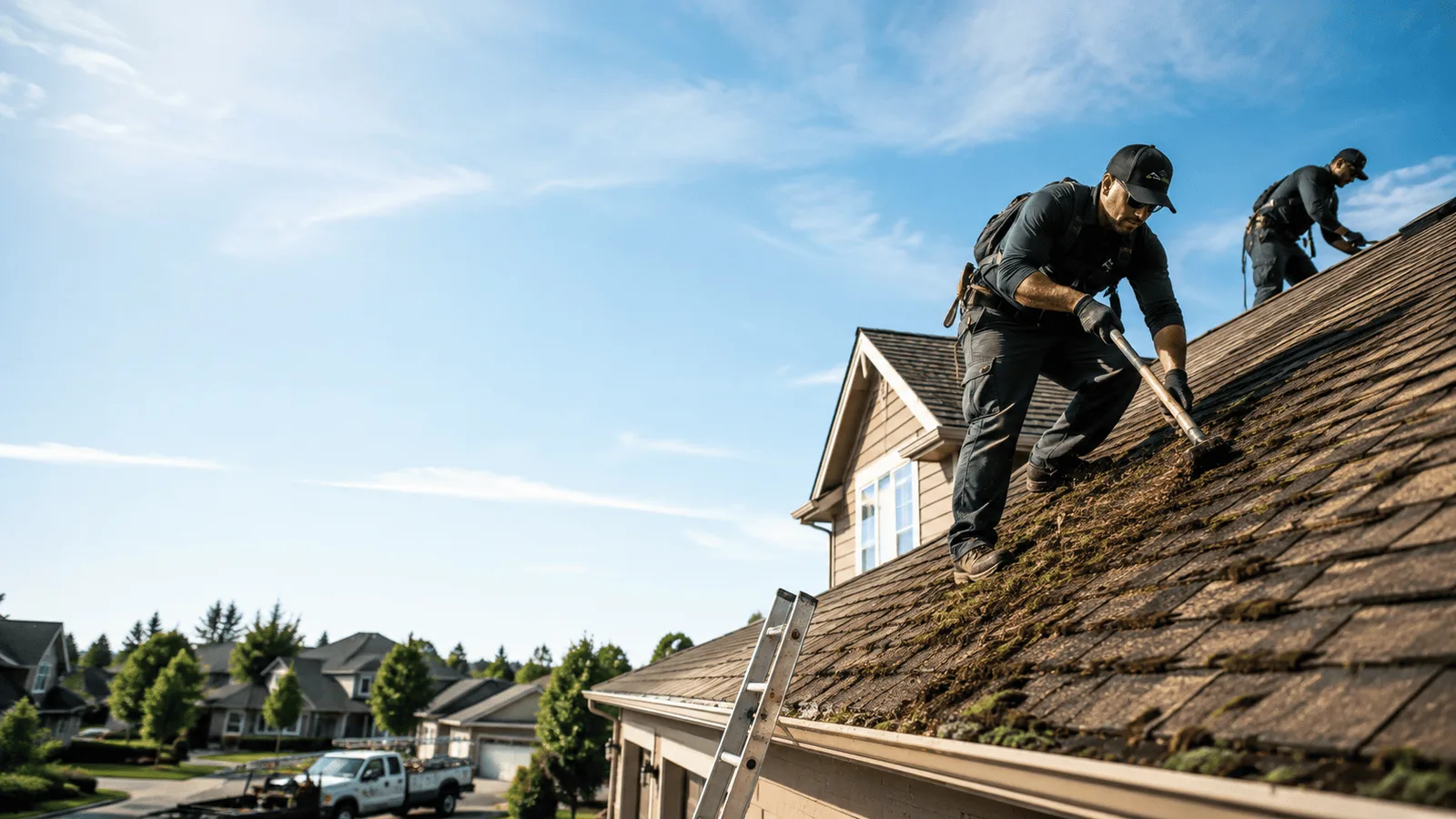 Roof Moss Removal in Ione, CA near me